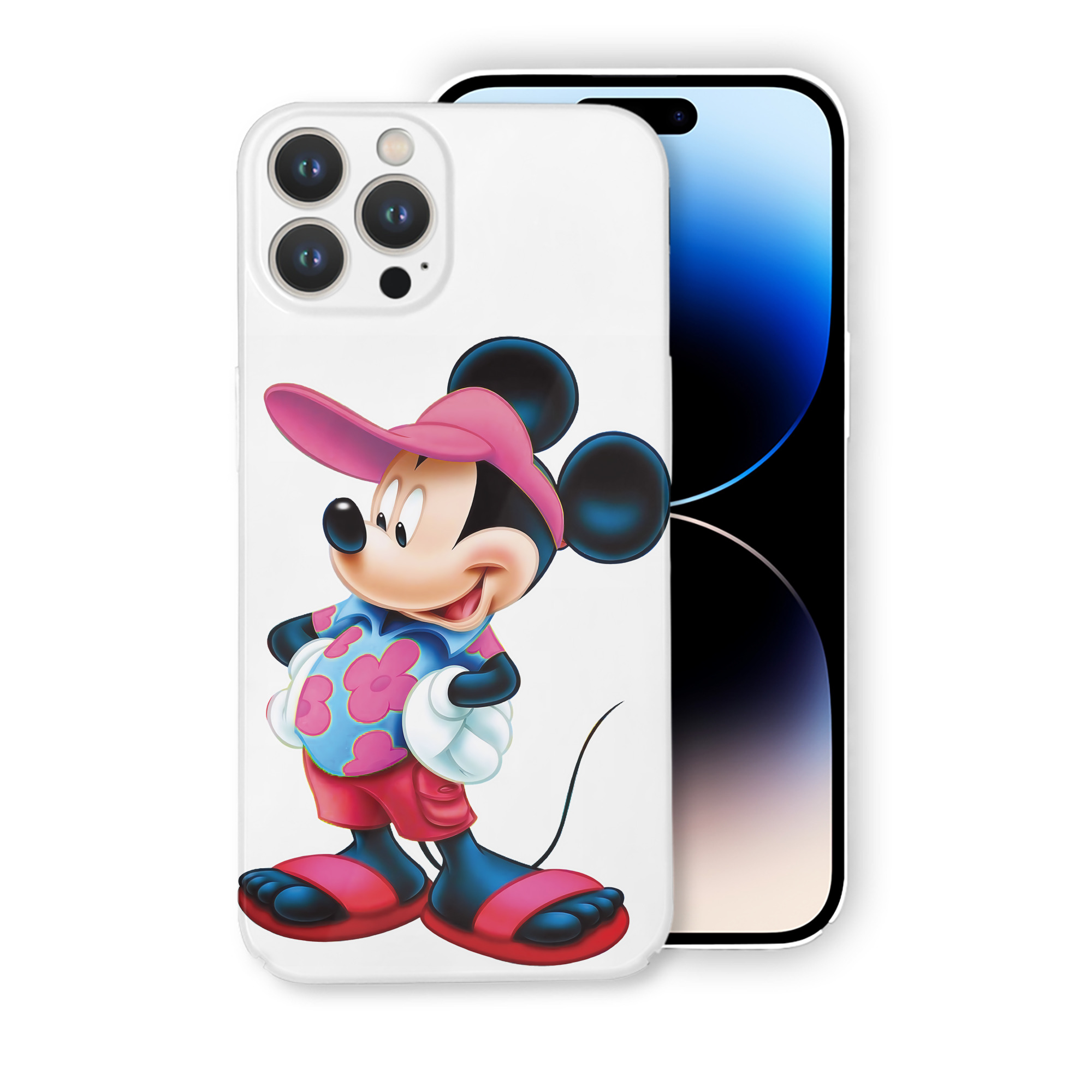 （画像用） ミッキーマウス Mickey Mouse 【iPhone 14シリーズ対応】ハードケース